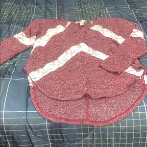 Super cute high low top size large